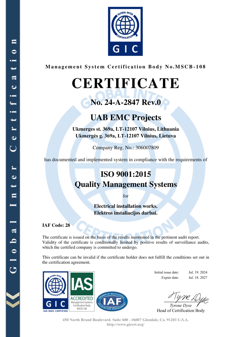 ISO 9001:2015