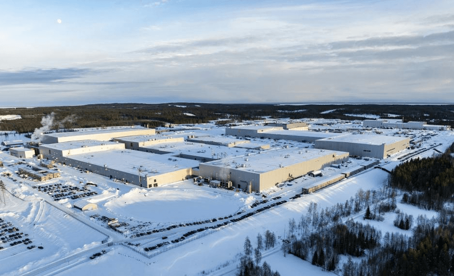 Northvolt Ett gigafactory